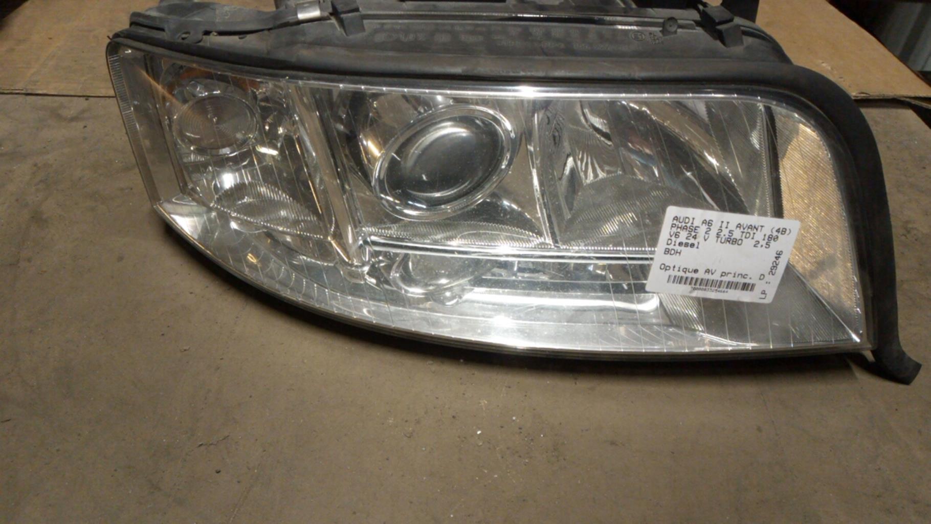 Gruppo ottico anteriore principale destro (luci)(faro) AUDI A6 2 AVANT PHASE 2 BREAK Diésel - 1
