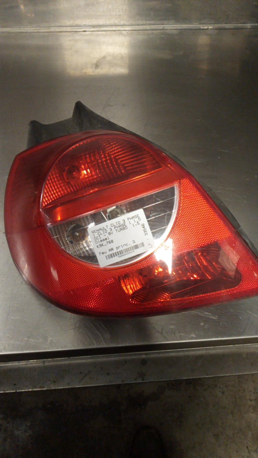 Fanale posteriore principale sinistro (luci) RENAULT CLIO 3 PHASE 1 Diésel - 1