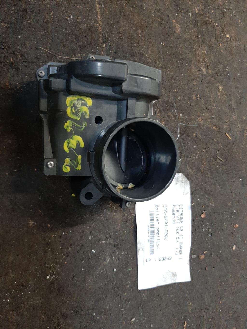 Boitier papillon CITROEN C3 2 PHASE 1 Essence - 1