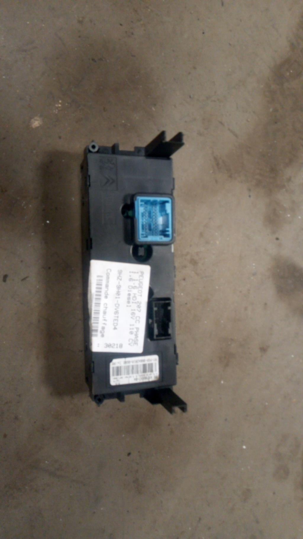 Commande chauffage PEUGEOT 207 PHASE 1 CABRIOLET Diesel - 1