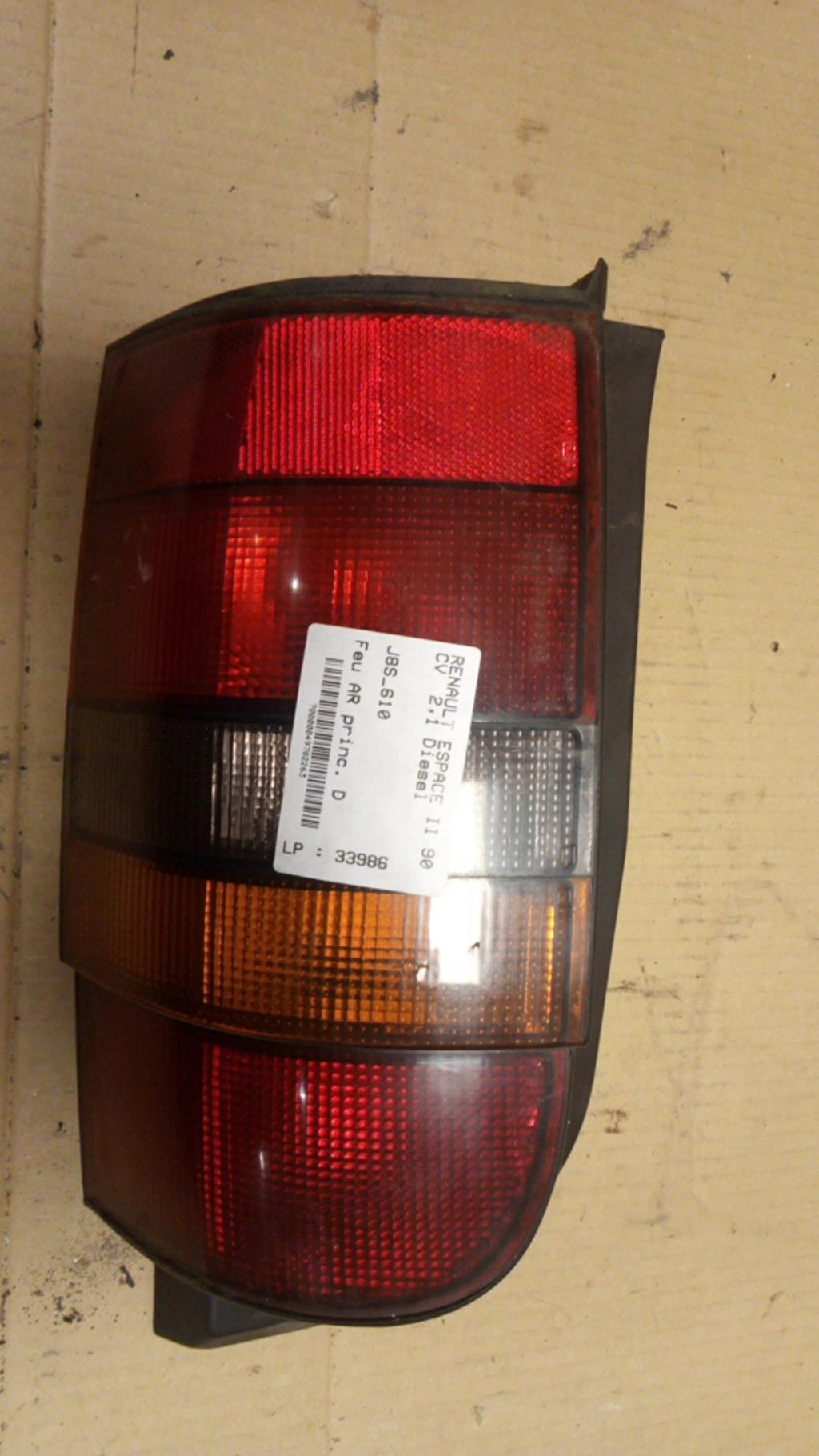 Fanale posteriore principale destro (luci) RENAULT ESPACE 2 PHASE 1 Diésel - 1