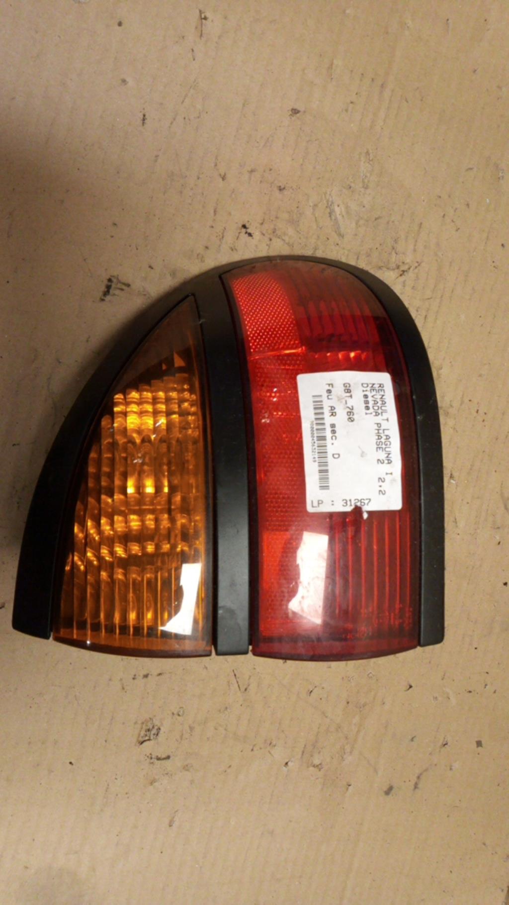 Fanale posteriore principale destro (luci) RENAULT LAGUNA 1 PHASE 2 Diésel - 1