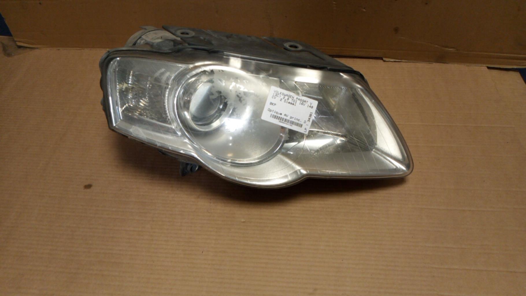 Gruppo ottico anteriore principale destro (luci)(faro) VOLKSWAGEN PASSAT 5 Diésel - 1