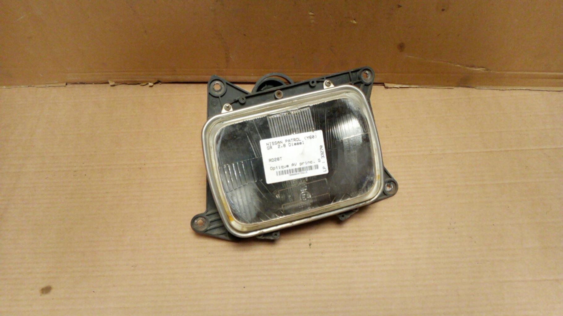 Gruppo ottico anteriore principale sinistro (luci)(faro) NISSAN PATROL 1  - 1