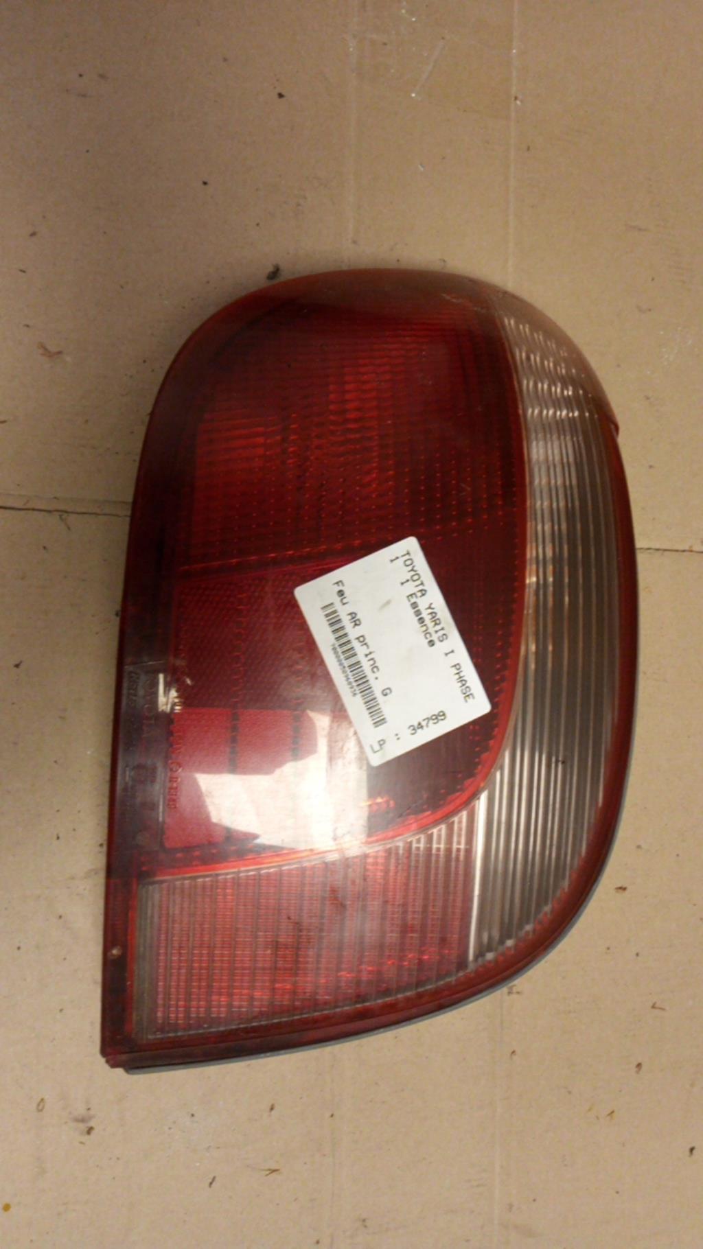 Fanale posteriore principale sinistro (luci) TOYOTA YARIS 1 PHASE 1 Gasolina - 1