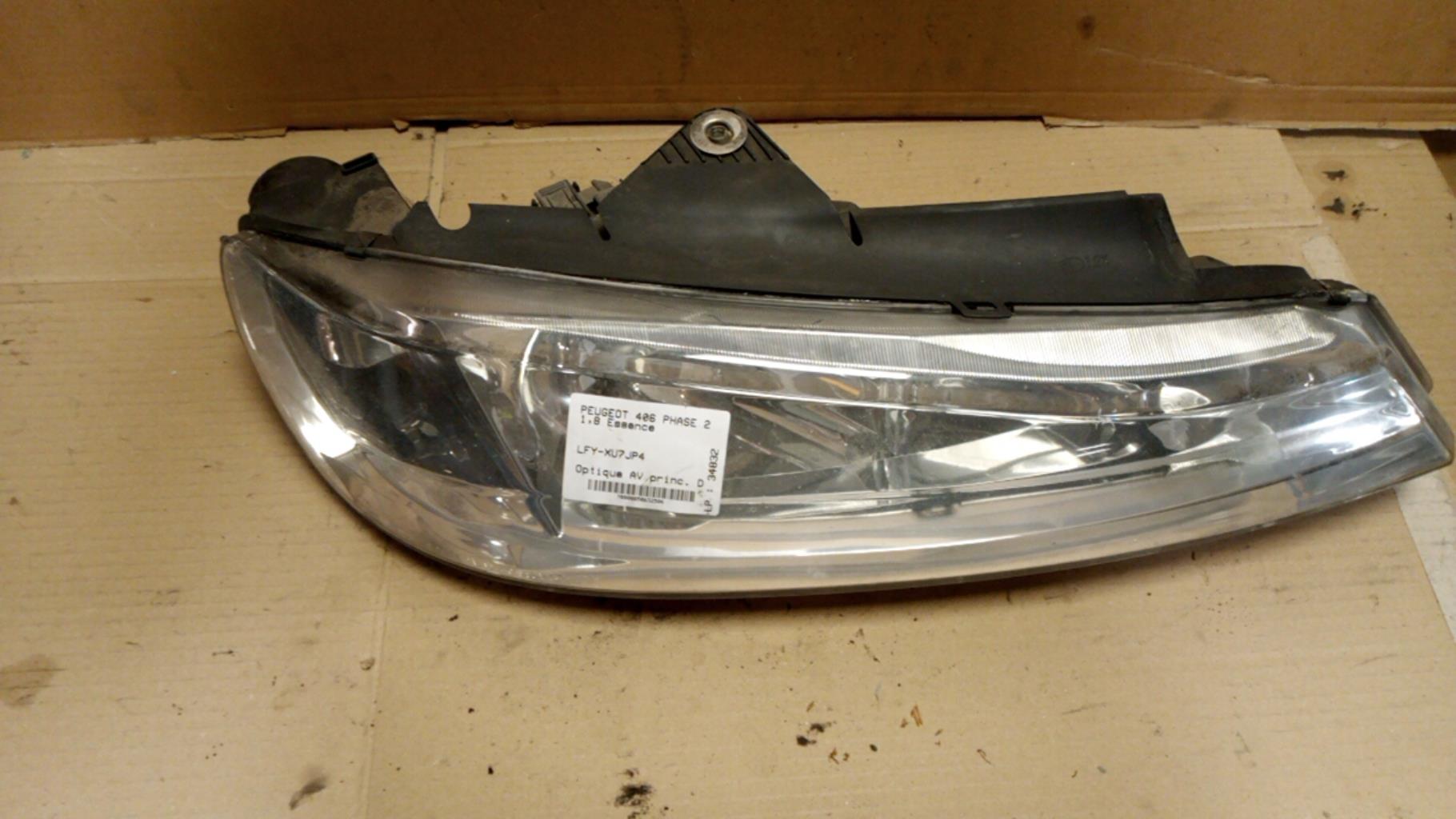 Gruppo ottico anteriore principale destro (luci)(faro) PEUGEOT 406 PHASE 2 Gasolina - 1