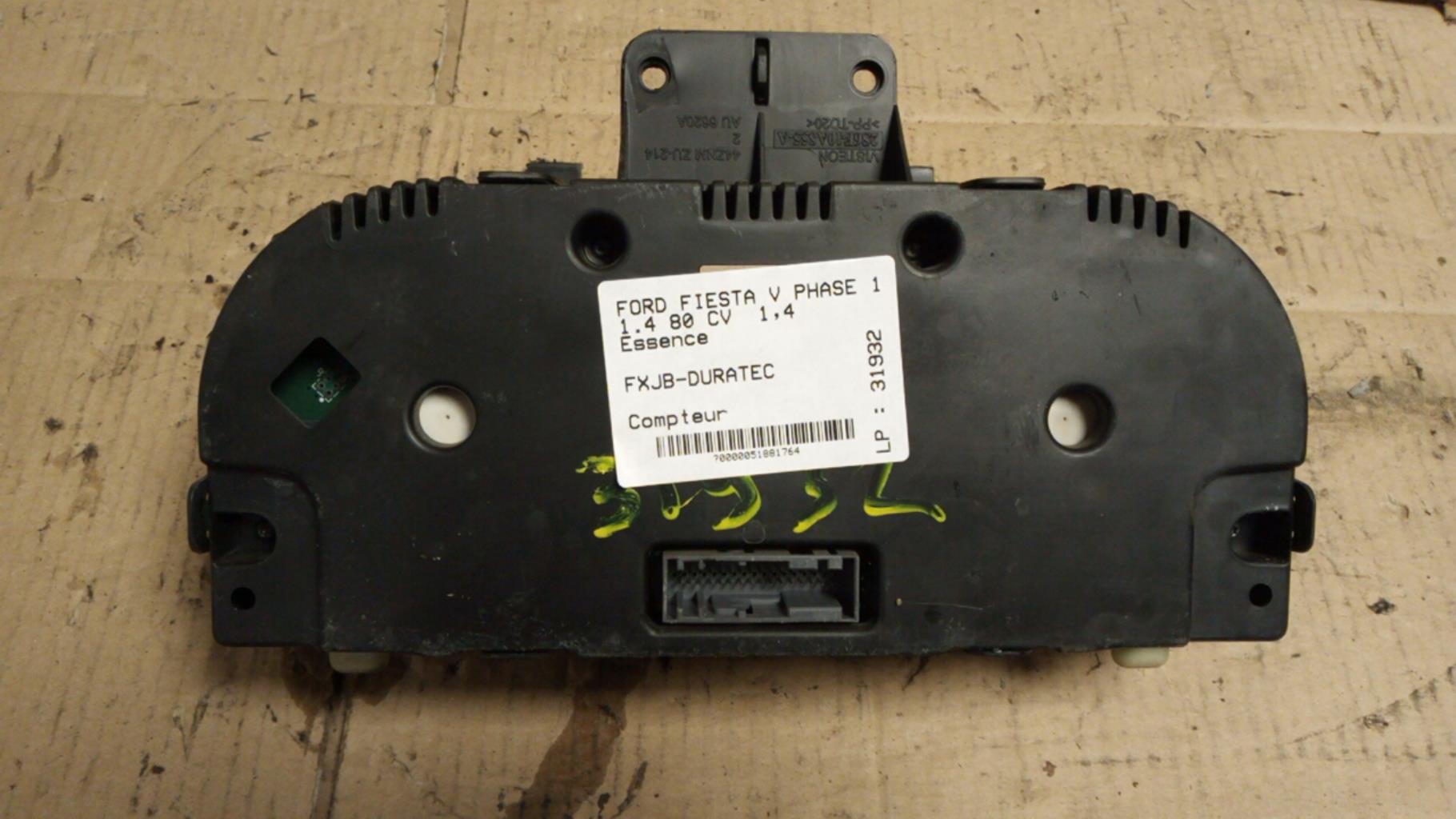 Tachimetro FORD FIESTA 5 PHASE 1 Gasolina - 1