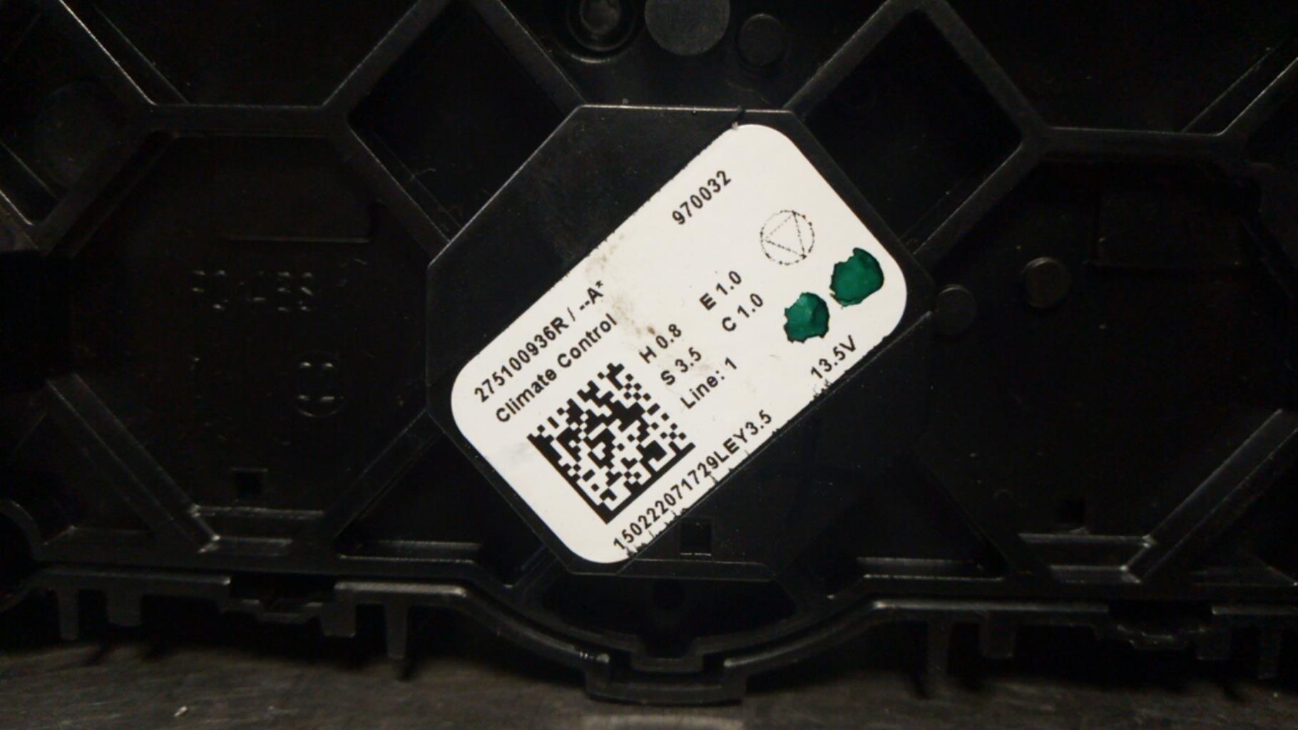 Commande chauffage RENAULT CAPTUR 2 Essence - 1