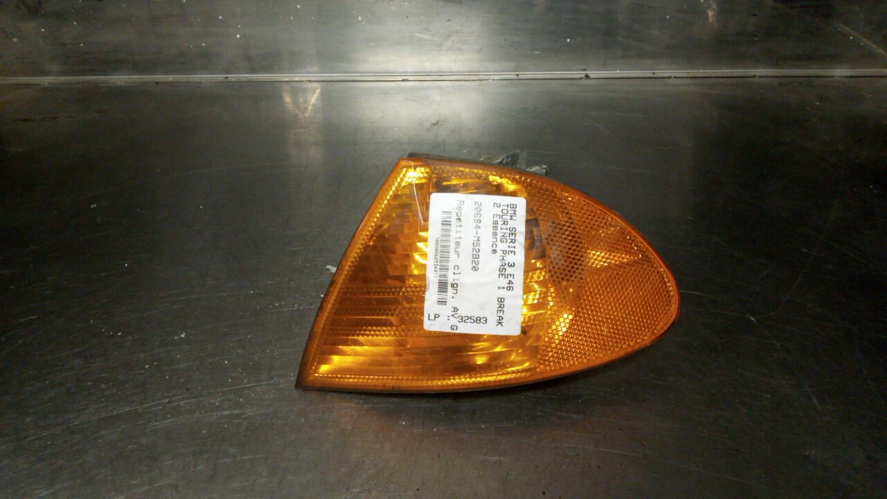 Ripetitore lampeggiante anteriore sinistro (Luci) BMW SERIE 3 E46 TOURING PHASE 1 BREAK Gasolina - 1