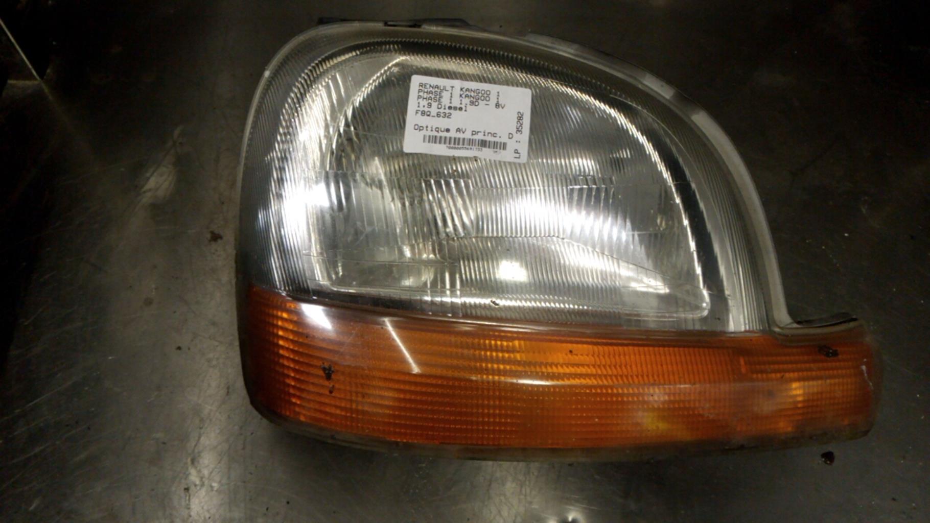 Gruppo ottico anteriore principale destro (luci)(faro) RENAULT KANGOO 1 PHASE 1 Diésel - 1