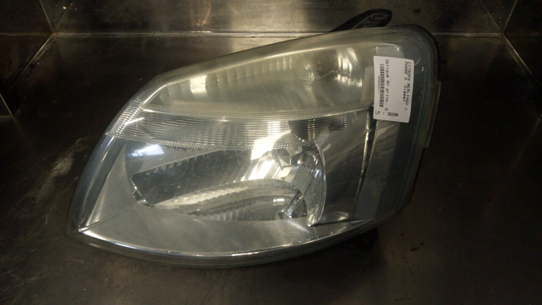 Gruppo ottico anteriore principale sinistro (luci)(faro) CITROEN BERLINGO 1 PHASE 2 Diésel - 1