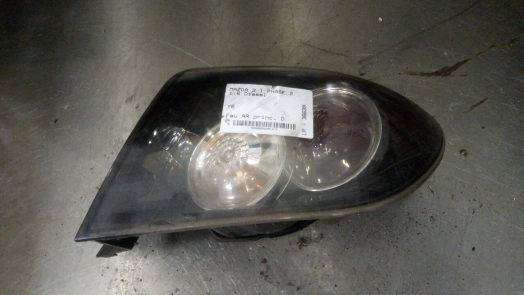 Fanale posteriore principale destro (luci) MAZDA 3 1 PHASE 2 Diésel - 1