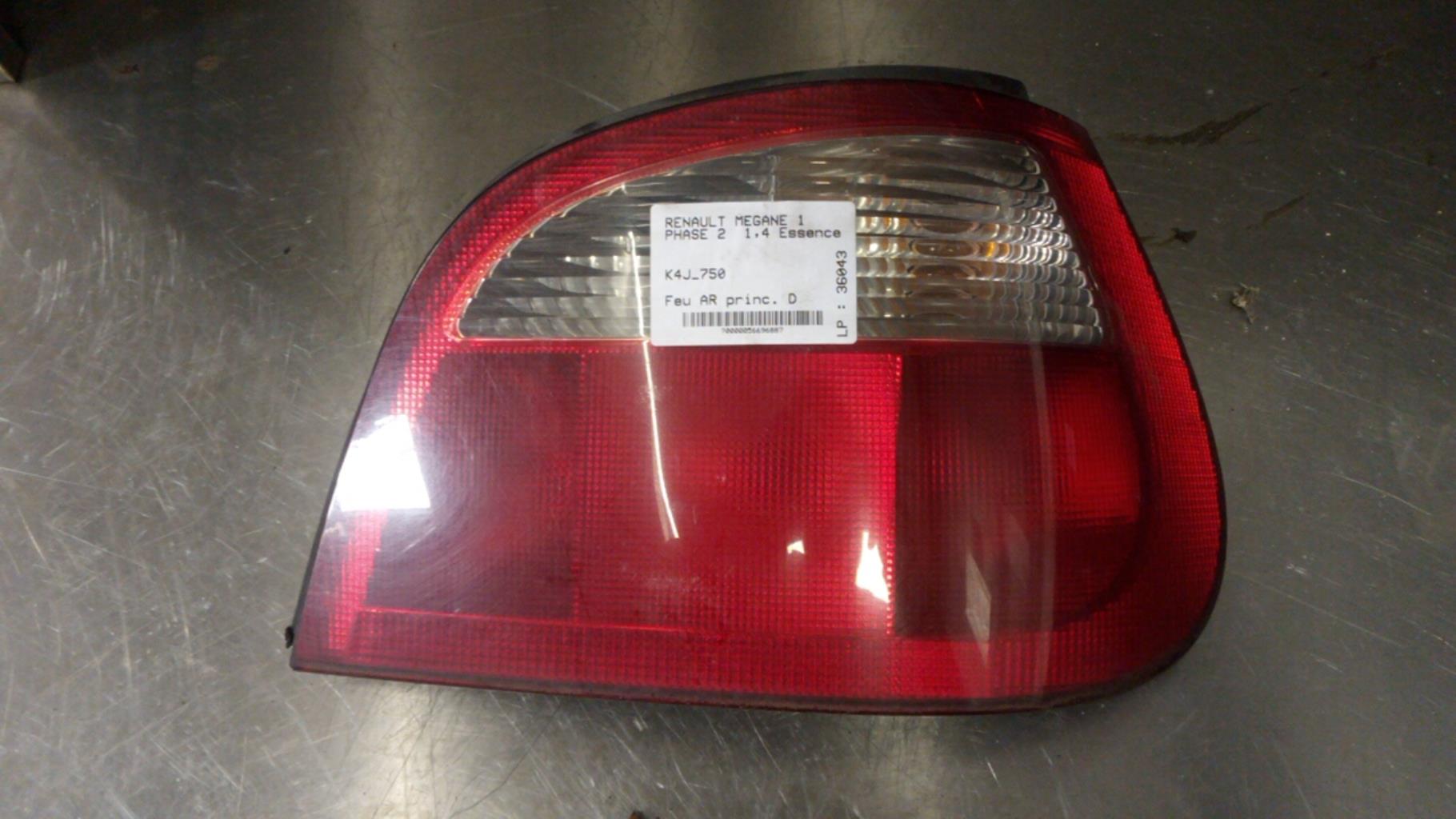 Fanale posteriore principale destro (luci) RENAULT MEGANE 1 PHASE 2 Gasolina - 1