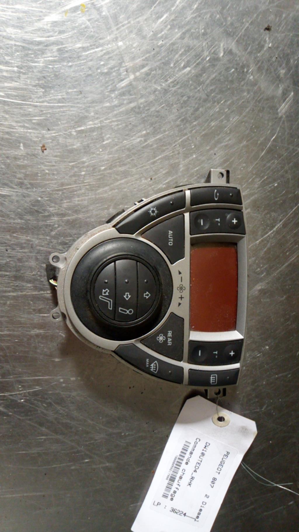 Commande chauffage PEUGEOT 807 Diesel - 1