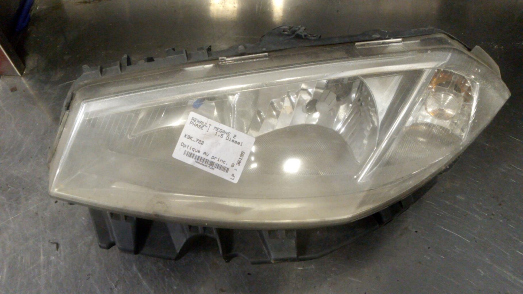 Gruppo ottico anteriore principale sinistro (luci)(faro) RENAULT MEGANE 2 PHASE 1 Diésel - 1