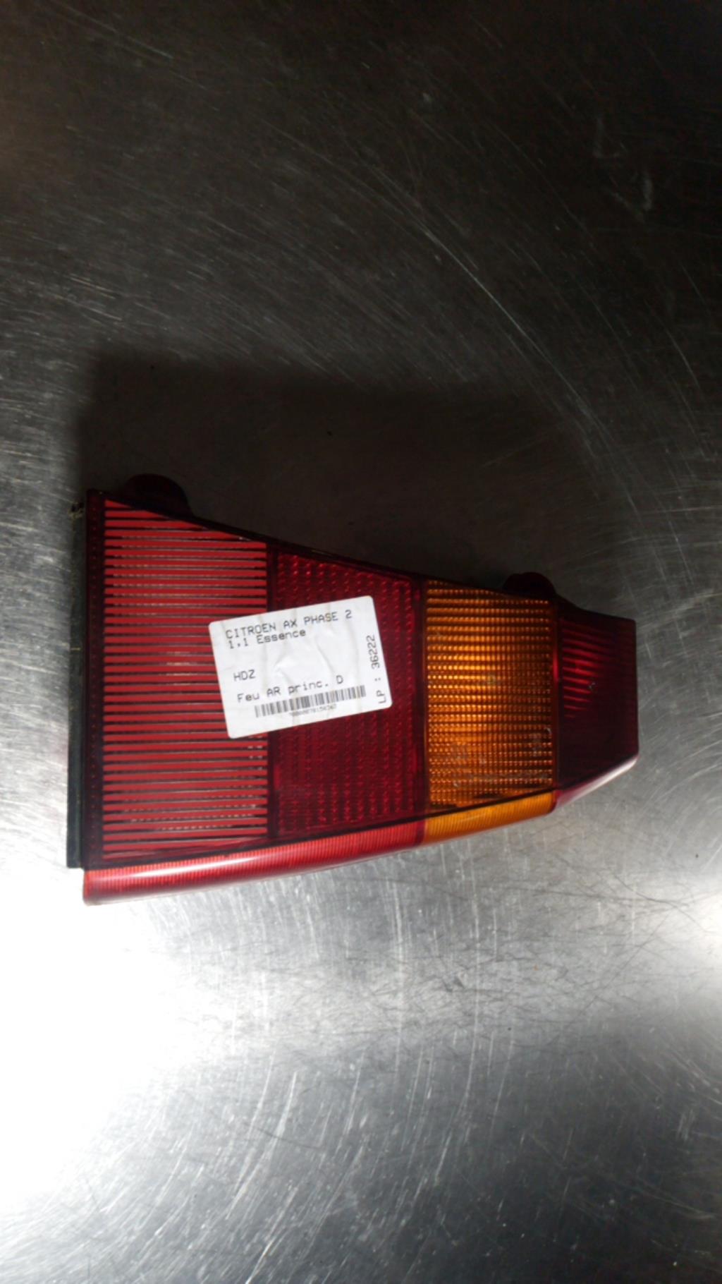 Fanale posteriore principale destro (luci) CITROEN AX PHASE 2 Gasolina - 1