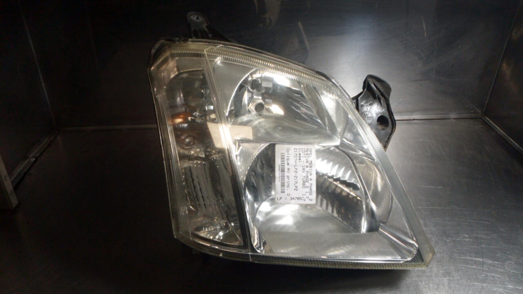 Gruppo ottico anteriore principale destro (luci)(faro) OPEL MERIVA A PHASE 2 Diésel - 1