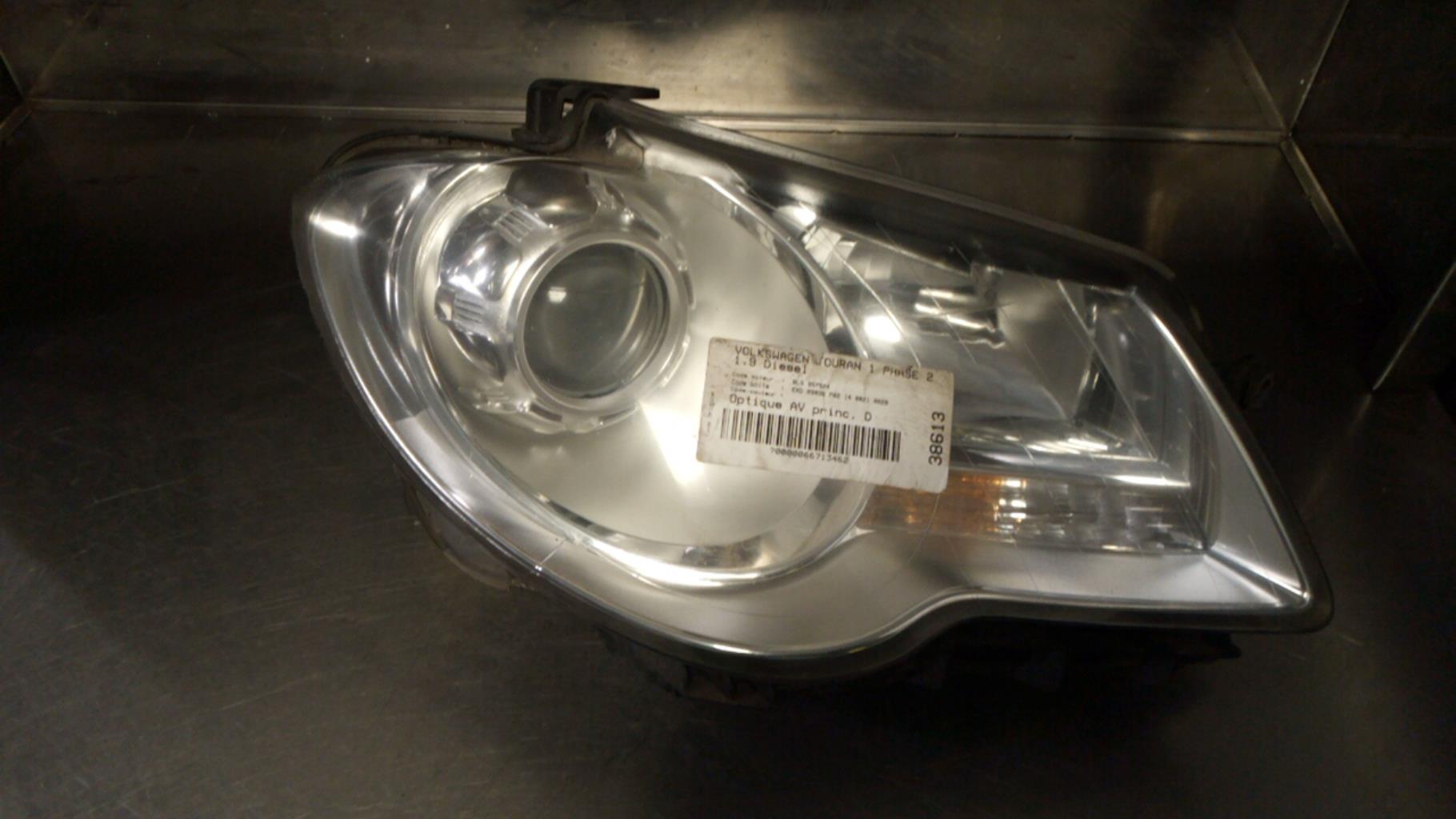 Gruppo ottico anteriore principale destro (luci)(faro) VOLKSWAGEN TOURAN 1 PHASE 2 Diésel - 1