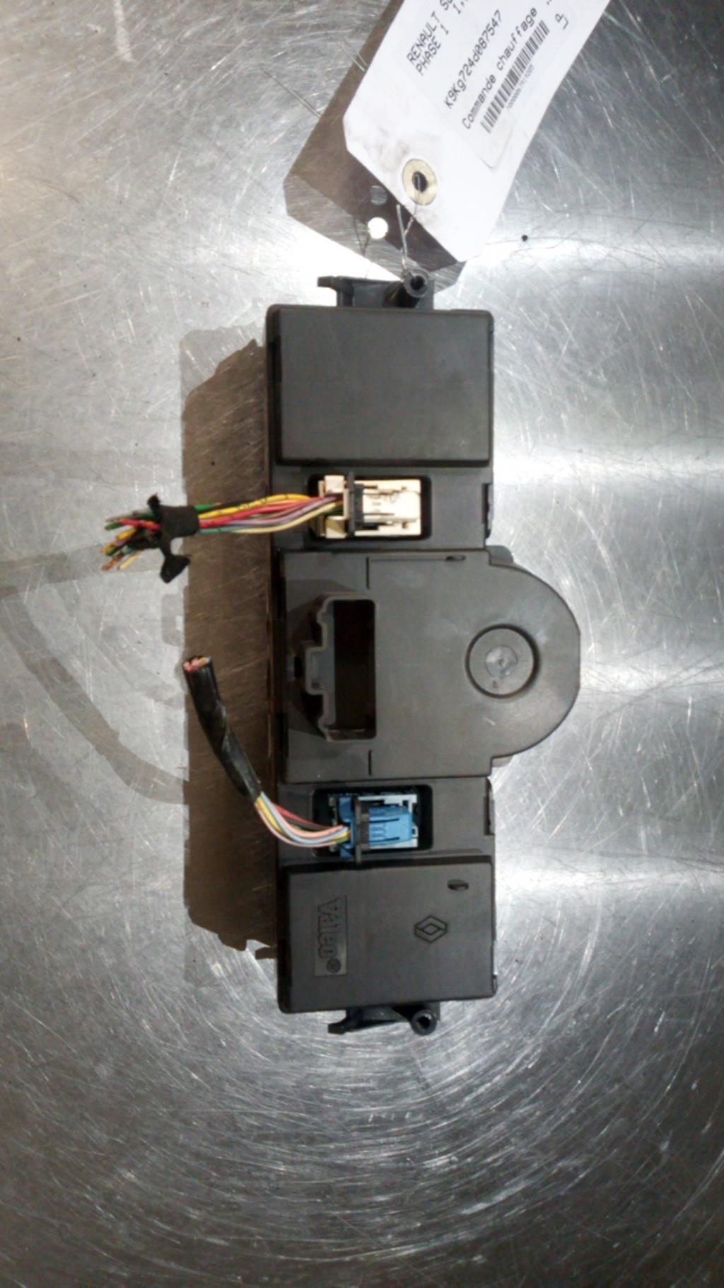 Commande chauffage RENAULT SCENIC 2 PHASE 2  - 1