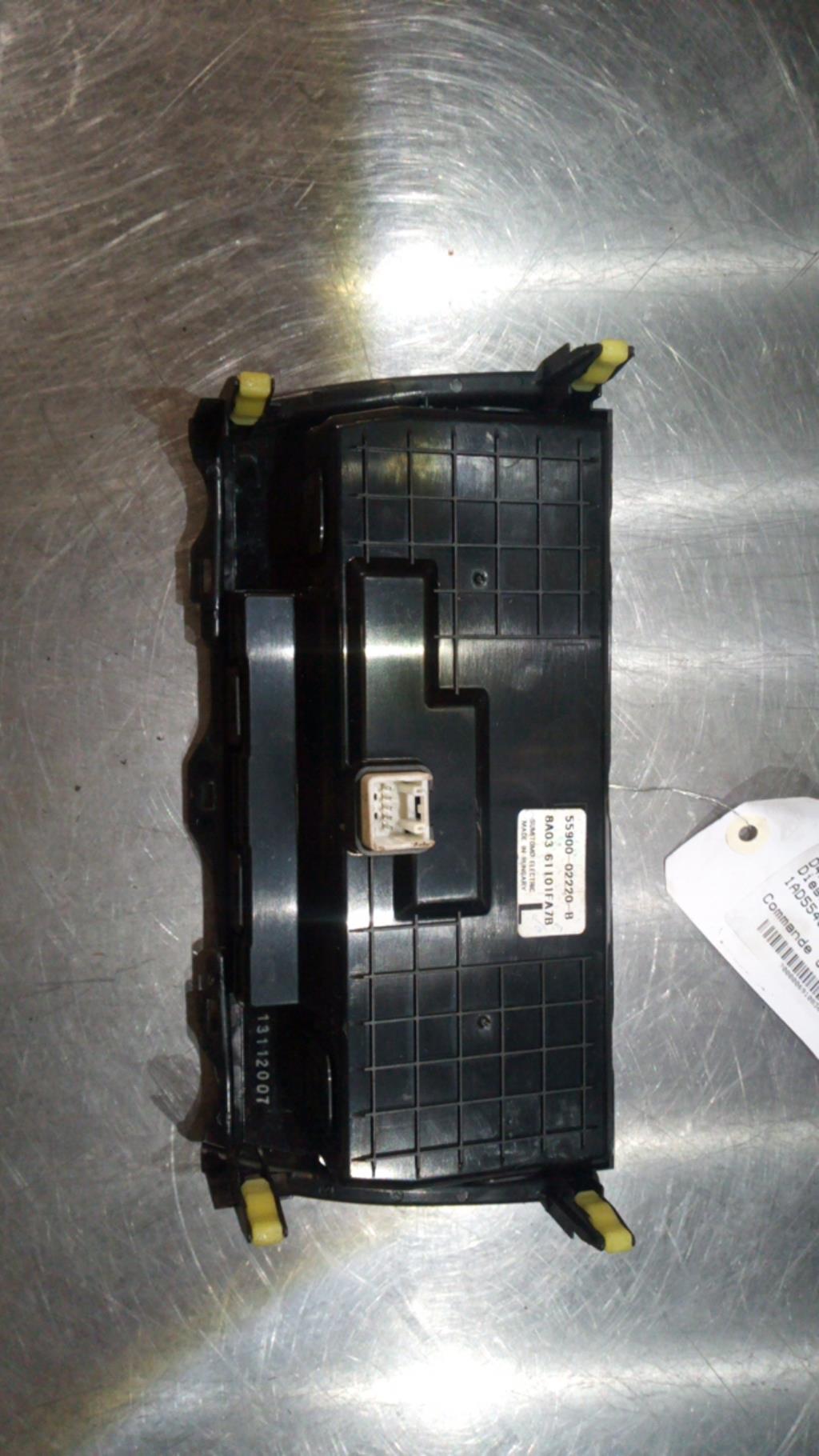 Commande chauffage TOYOTA AURIS 1 PHASE 1 Diesel - 1
