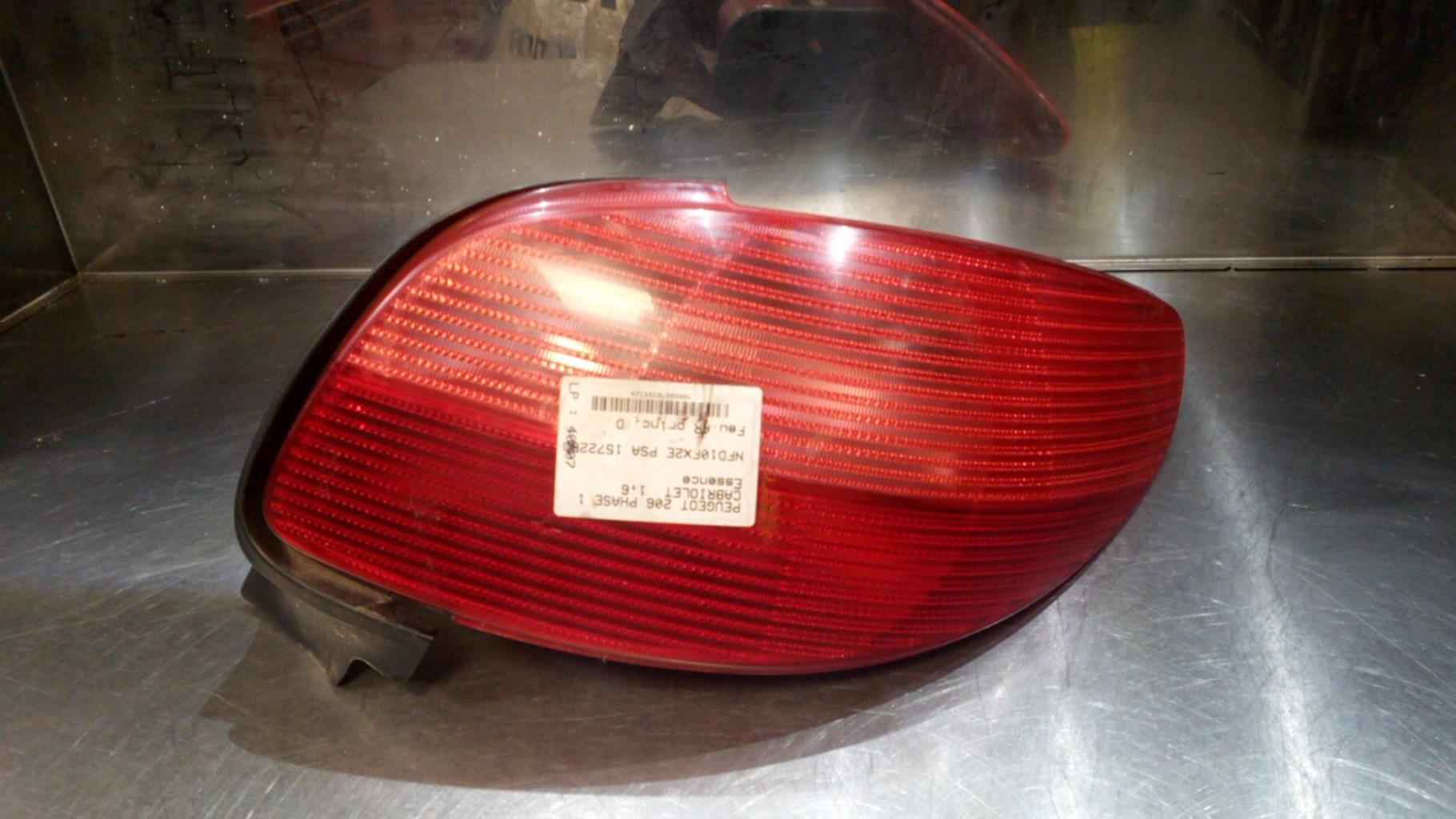 Fanale posteriore principale destro (luci) PEUGEOT 206 PHASE 1 CABRIOLET Gasolina - 1