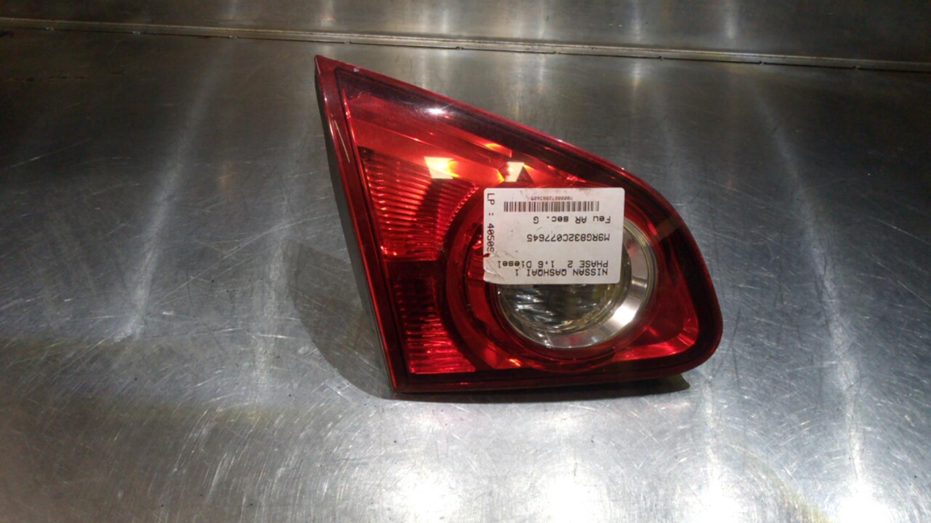 Gruppo ottico posteriore secondario sinistro (luci) NISSAN QASHQAI 1 PHASE 1  - 1