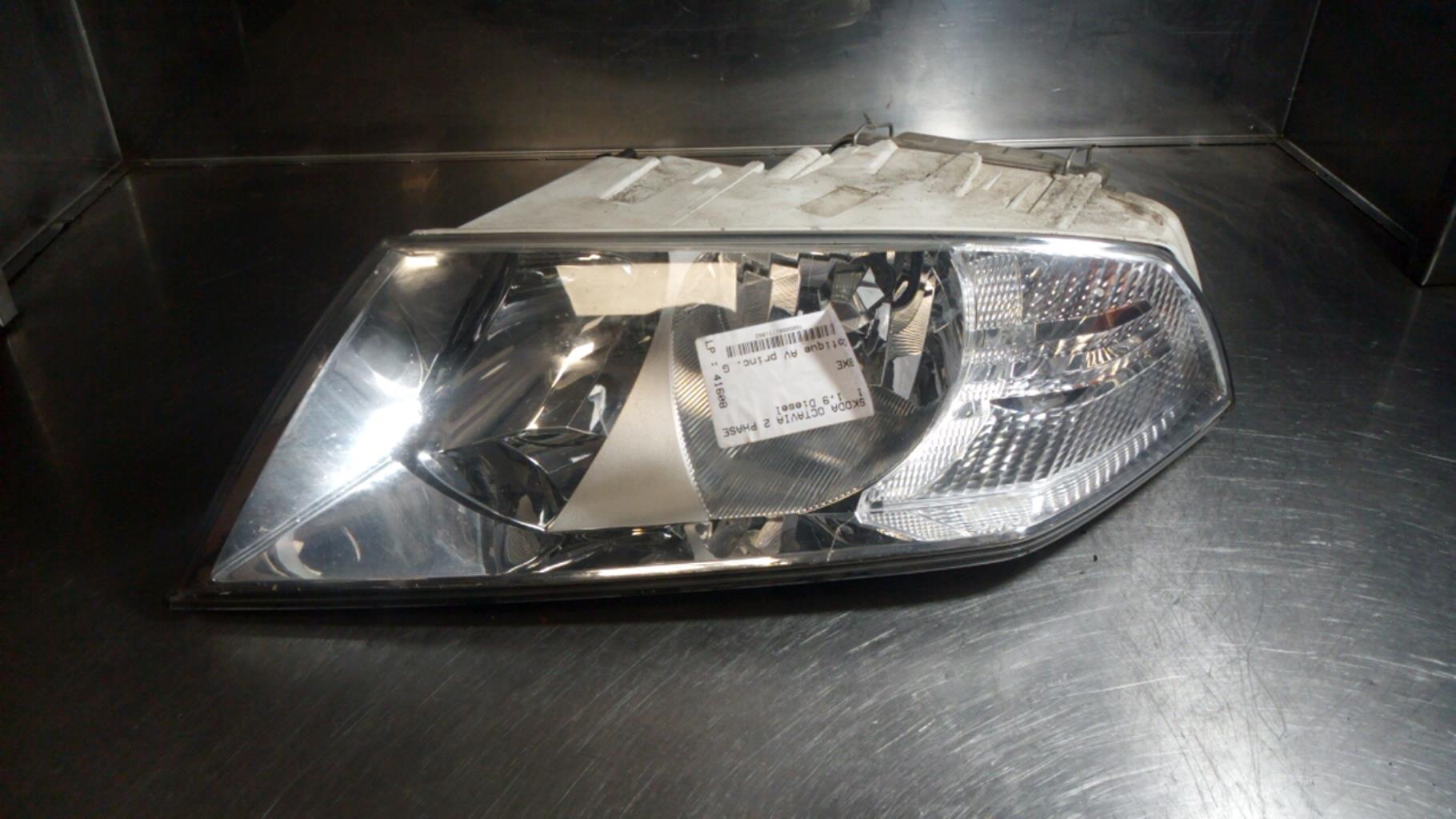 Gruppo ottico anteriore principale sinistro (luci)(faro) SKODA OCTAVIA 2 PHASE 1 Diésel - 1