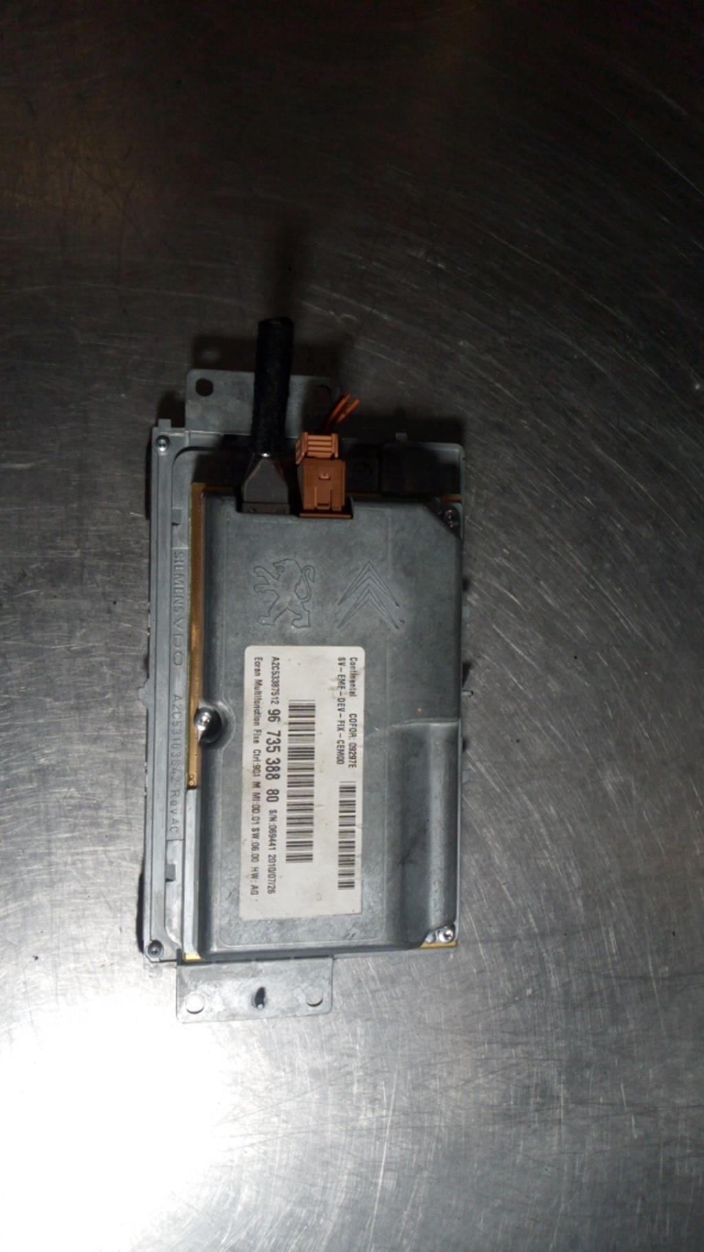 Schermo GPS PEUGEOT 407 PHASE 2 Diésel - 1