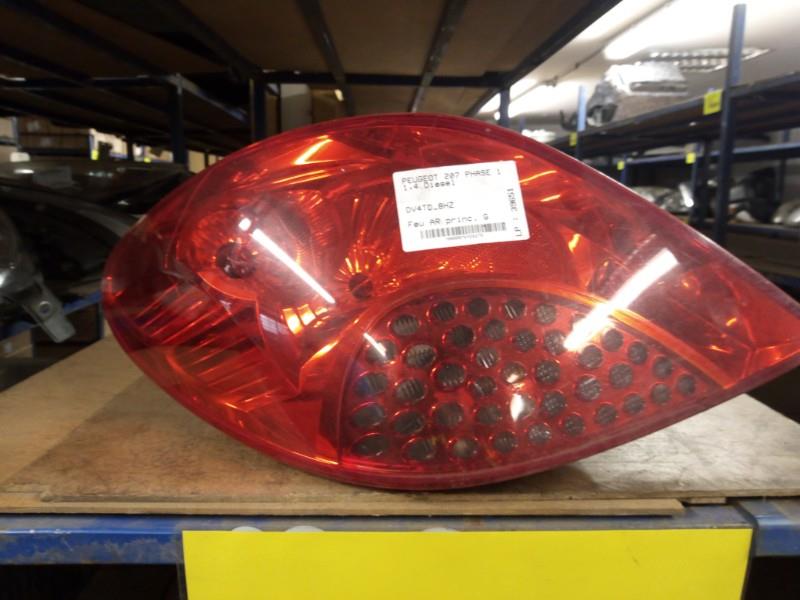 Fanale posteriore principale sinistro (luci) PEUGEOT 207 PHASE 1 Diésel - 1