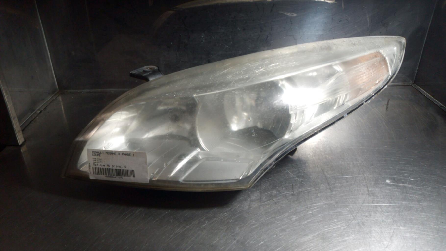 Gruppo ottico anteriore principale sinistro (luci)(faro) RENAULT MEGANE 3 PHASE 1 COUPE  - 1
