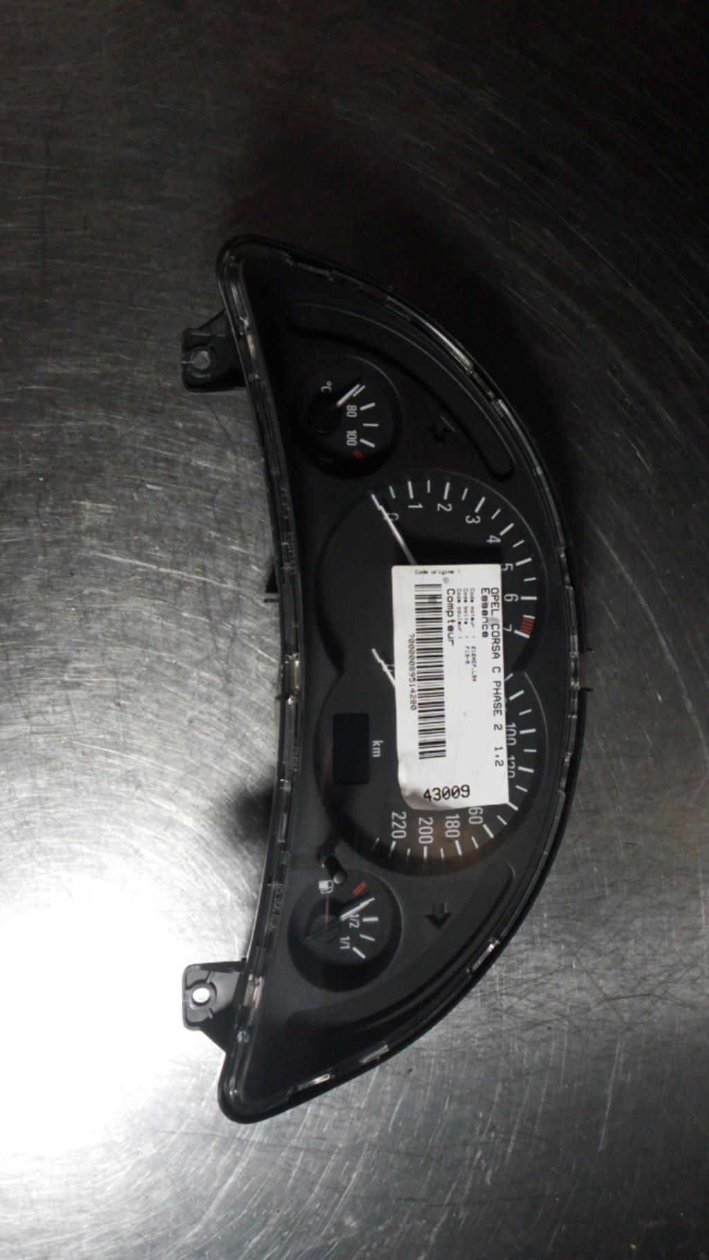 Compteur OPEL CORSA C PHASE 2 Essence - 1