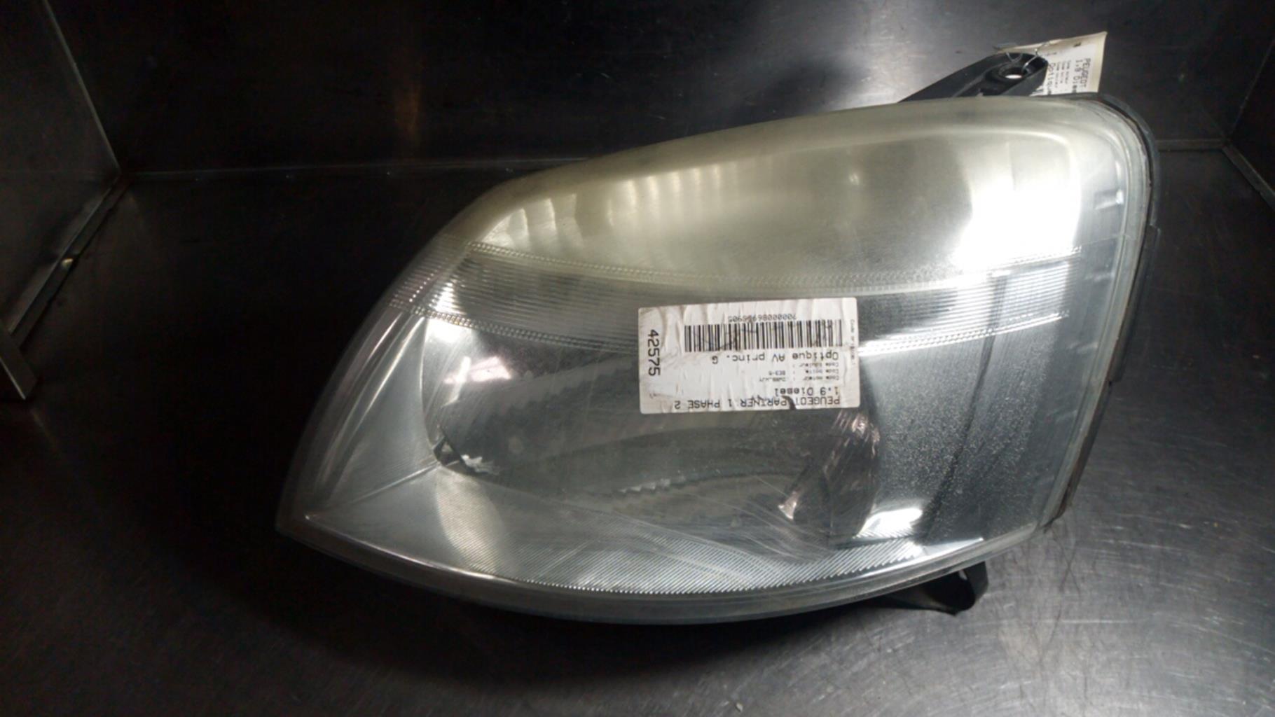 Gruppo ottico anteriore principale sinistro (luci)(faro) PEUGEOT PARTNER 1 PHASE 2 Diésel - 1