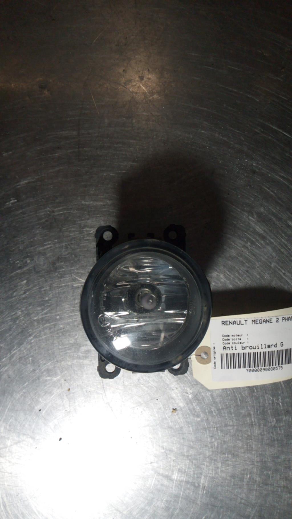 Anti brouillard gauche (feux) RENAULT MEGANE 2 PHASE 2  - 1