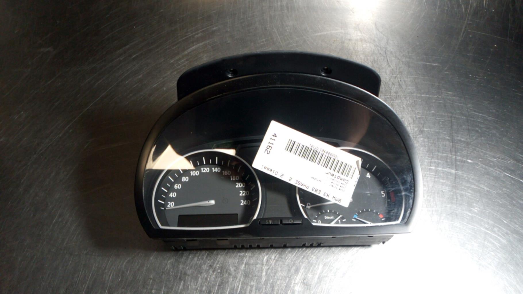 Compteur BMW X3 E83 PHASE 2 Diesel - 1
