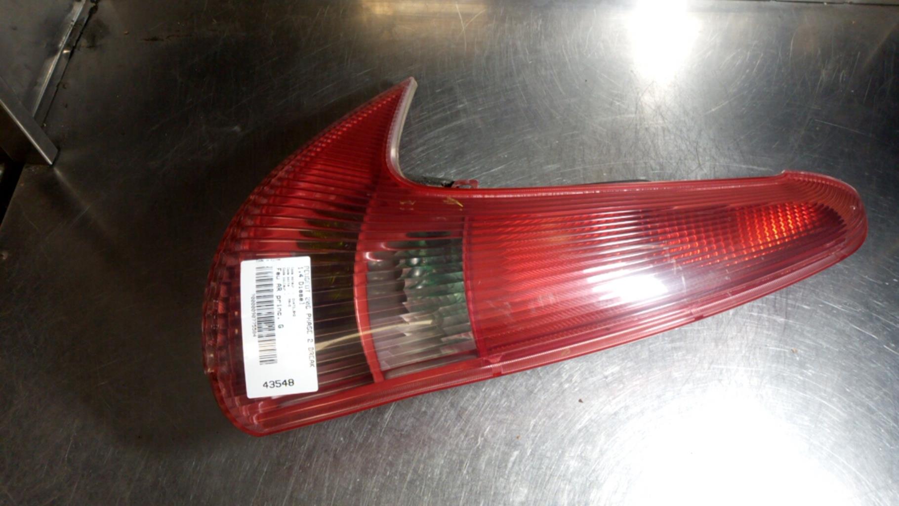 Fanale posteriore principale sinistro (luci) PEUGEOT 206 PHASE 2 BREAK Diésel - 1