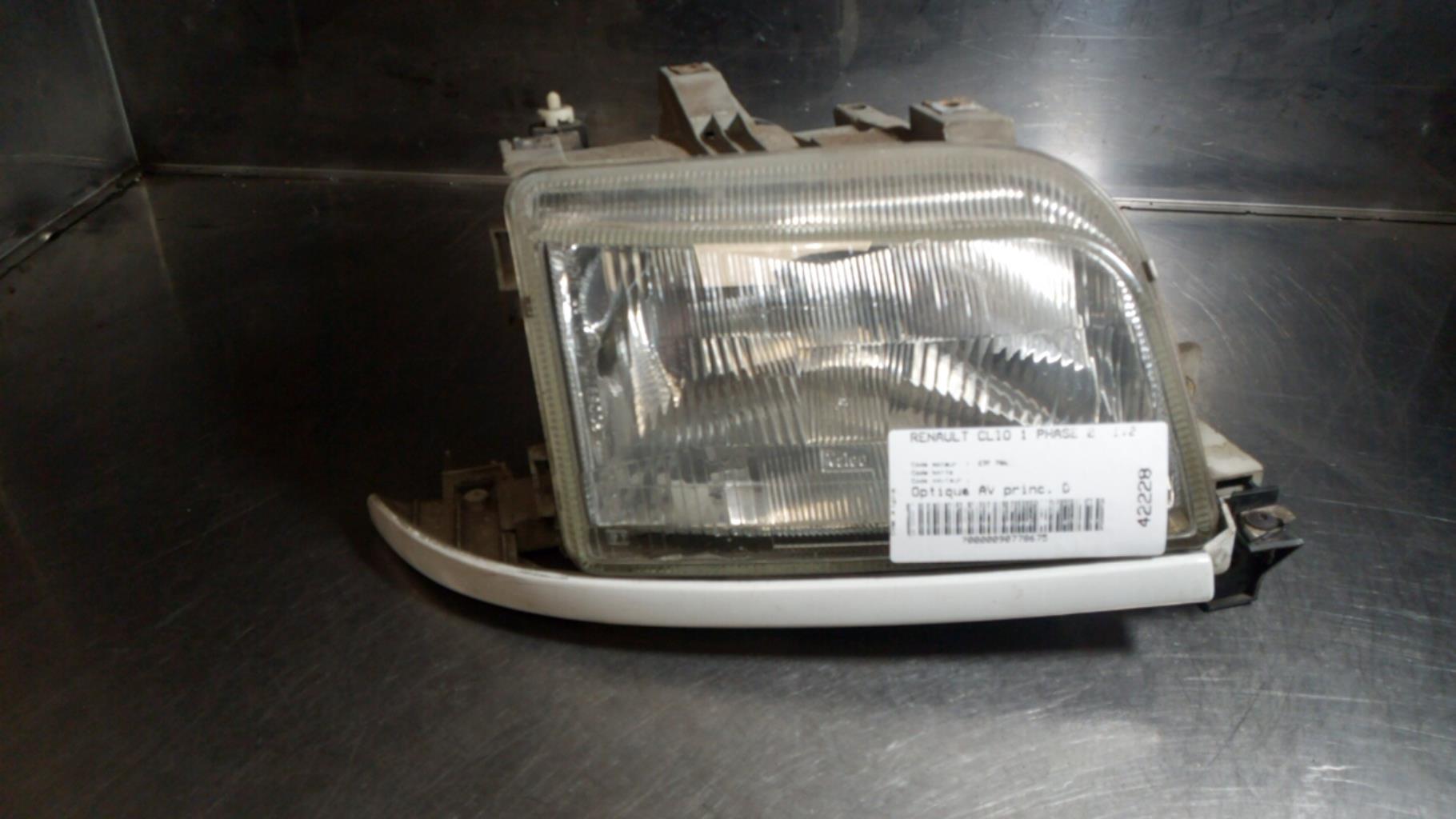 Gruppo ottico anteriore principale destro (luci)(faro) RENAULT CLIO 1 PHASE 2  - 1
