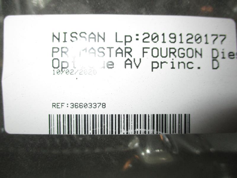 Gruppo ottico anteriore principale destro (luci)(faro) NISSAN PRIMASTAR 1 PHASE 2 Diésel - 1