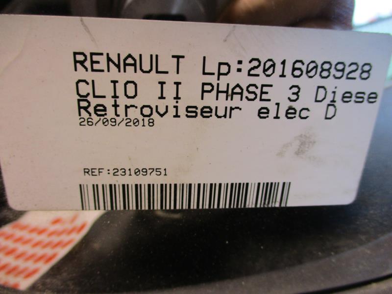 Specchietto retrovisore destro RENAULT CLIO 2 PHASE 2 Diésel - 1
