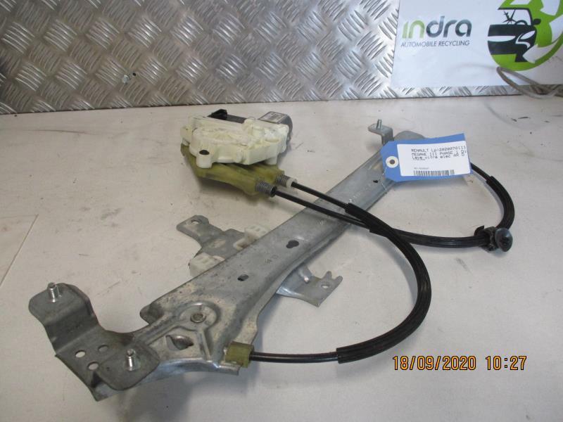 Alzacristalli elettrico posteriore destro RENAULT MEGANE 3 PHASE 1 Diésel - 1