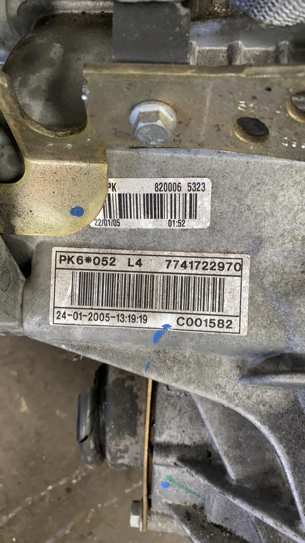 Boite de vitesses RENAULT LAGUNA 2 PHASE 2 Diesel - 1