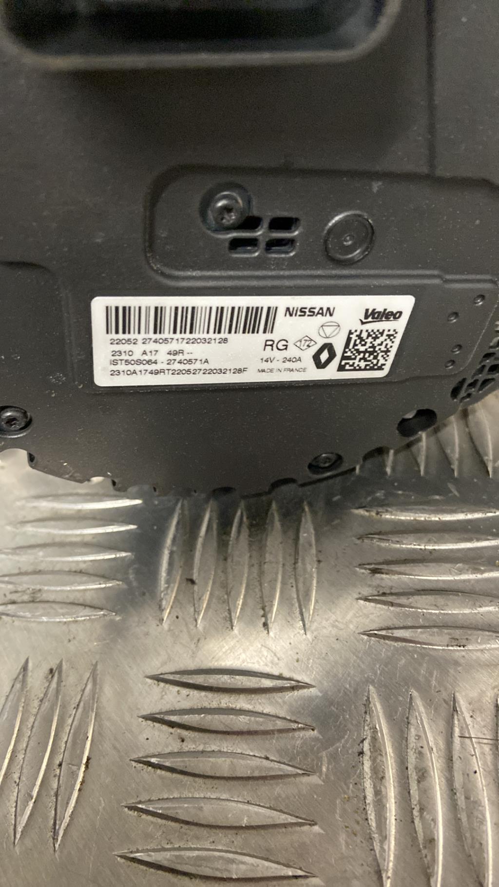Alternatore RENAULT CAPTUR 2 Gasolina/Híbrido - 1