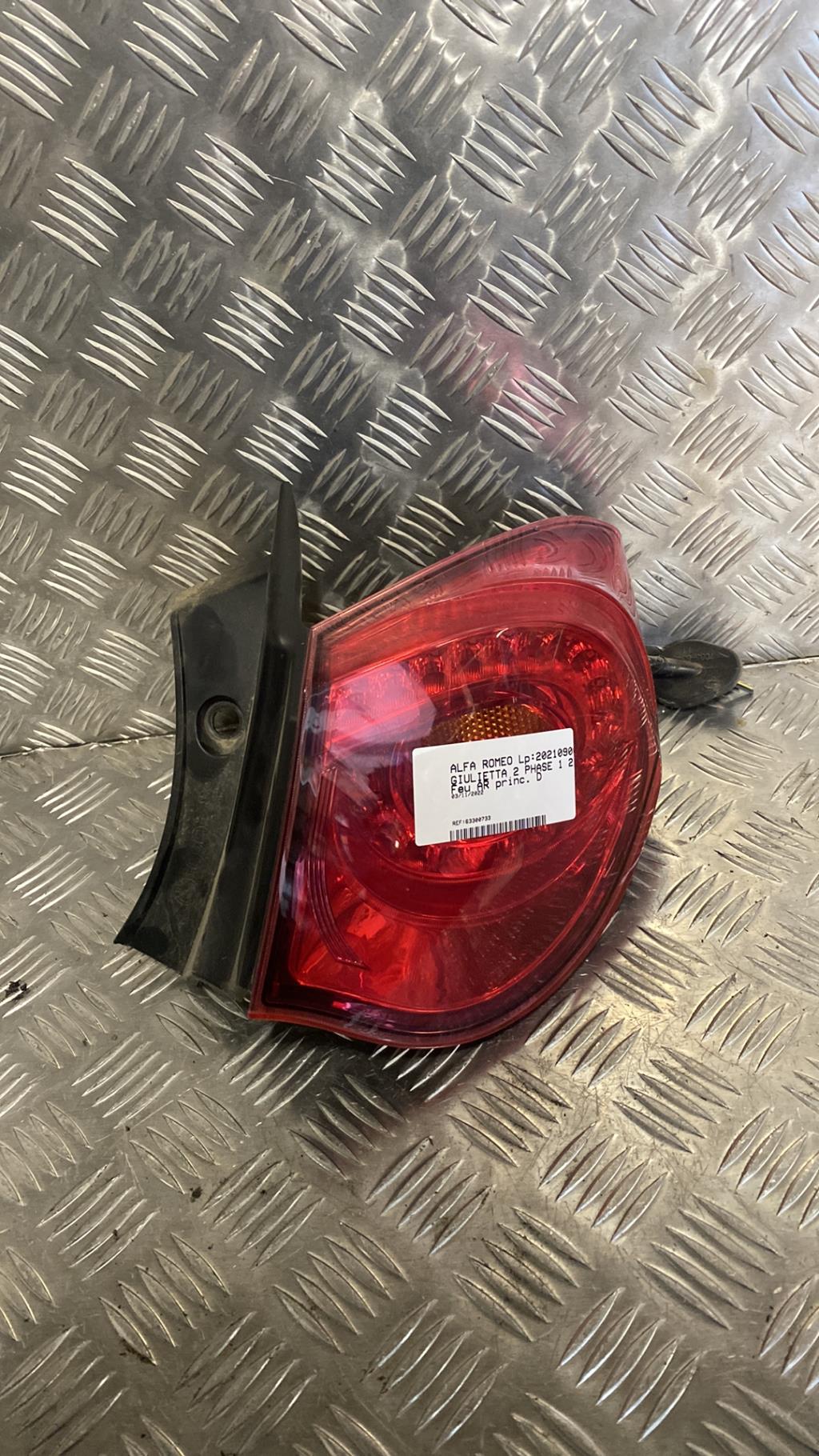 Fanale posteriore principale destro (luci) ALFA ROMEO GIULIETTA 2 PHASE 1 Diésel - 1