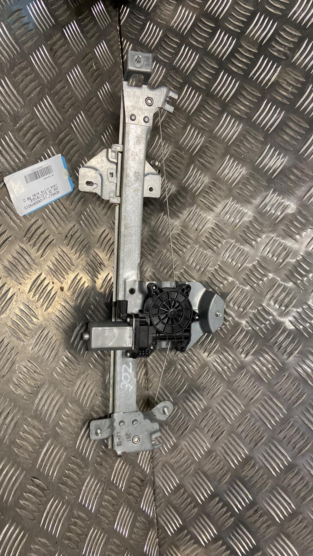 Alzacristalli elettrico posteriore destro RENAULT ZOE 1 Electricidad - 1