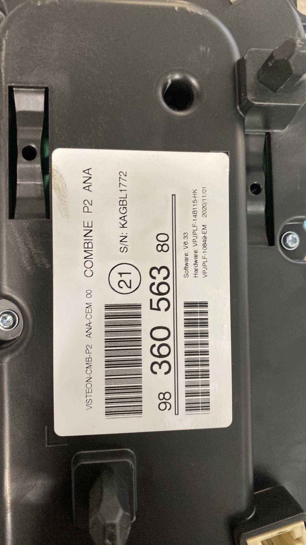 Compteur PEUGEOT 208 2 Essence - 1