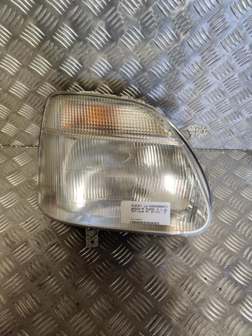 Gruppo ottico anteriore principale destro (luci)(faro) SUZUKI WAGON-R PHASE 2 Gasolina - 1