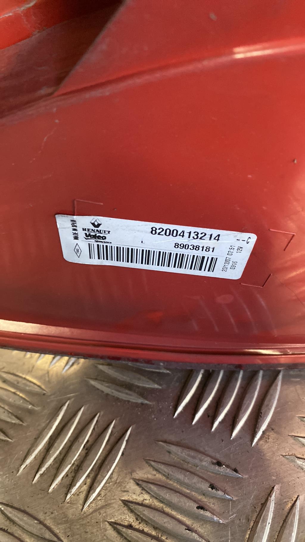 Fanale posteriore principale sinistro (luci) RENAULT MEGANE 2 PHASE 2 Diésel - 1