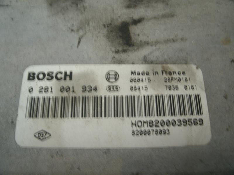 Calculateur RENAULT SCENIC 1 PHASE 2 Diesel - 1