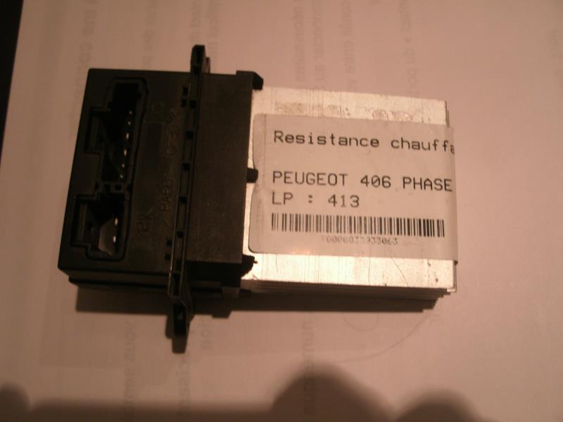 Resistance chauffage PEUGEOT 406 PHASE 2 Diesel - 1