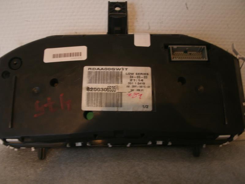 Compteur RENAULT MEGANE 2 PHASE 1 Diesel - 1