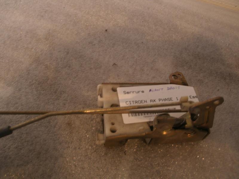 Serrure avant droit CITROEN AX PHASE 1 Essence - 1
